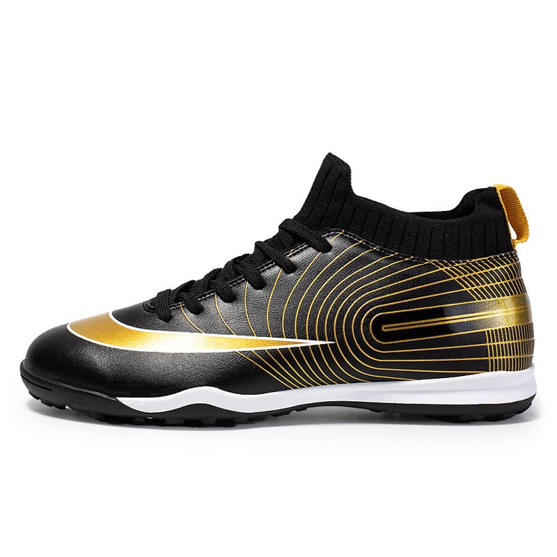 Soccer Boots Factory - High Ankle Outdoor Artificial Turf Cleats