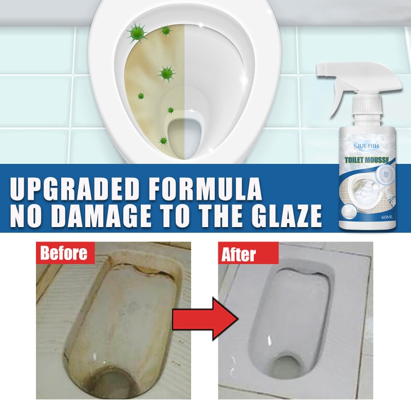 Toilet Cleaner Supplier - Multifunctional Bowl Clean Spray Foam Remove Odor