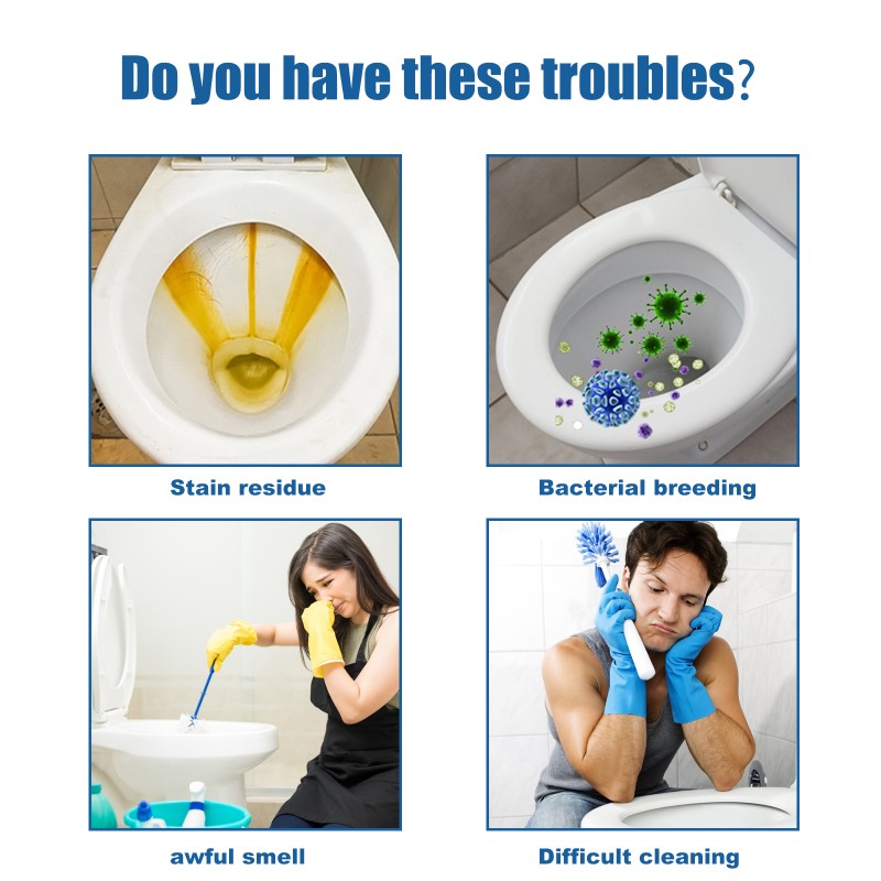 Toilet Cleaner Supplier - Multifunctional Bowl Clean Spray Foam Remove Odor