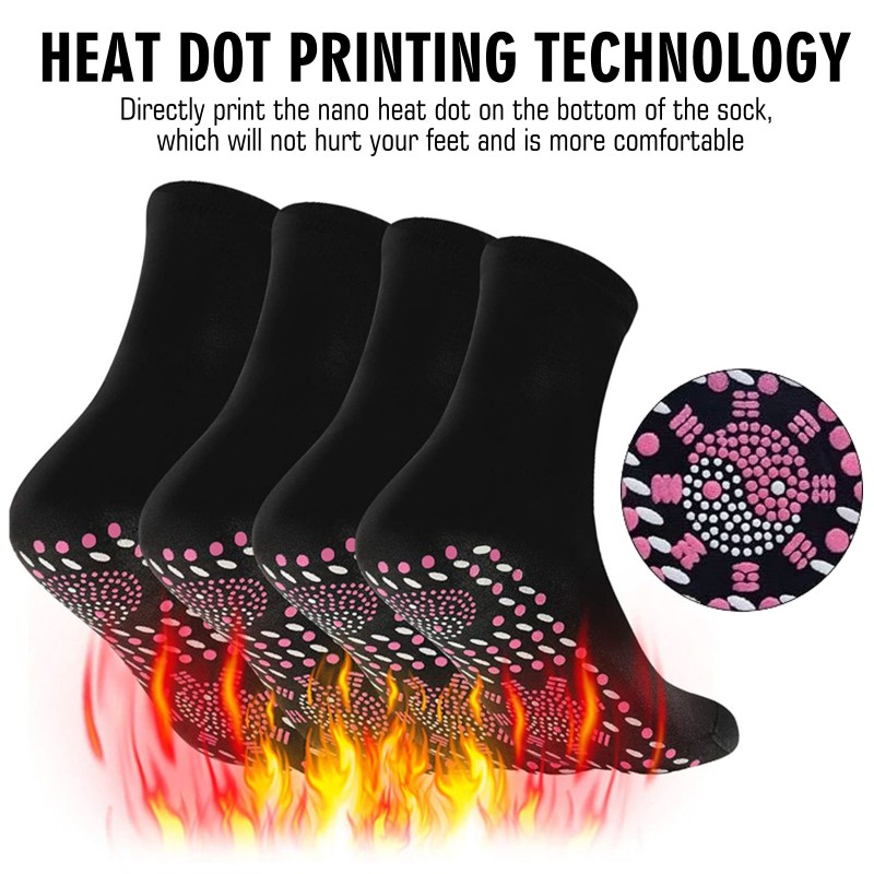 Magnetic Socks Factory - Unisex Self Heating Health Care Foot Warmers