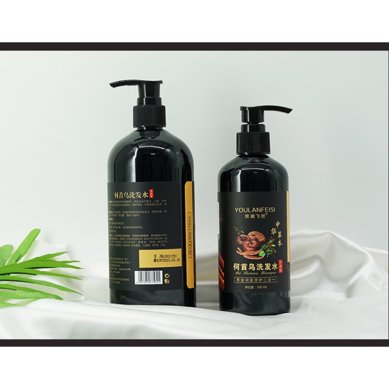 Shou Wu Shampoo Factory - 300ml Anti Hair Loss Herbal Formula Regrowth