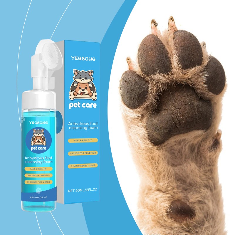 Paw Cleaning Foam Supplier - Gentle Wash for Pet Foot Pad Stains Removal