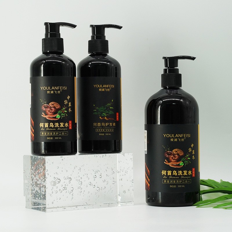 Shou Wu Shampoo Factory - 300ml Anti Hair Loss Herbal Formula Regrowth