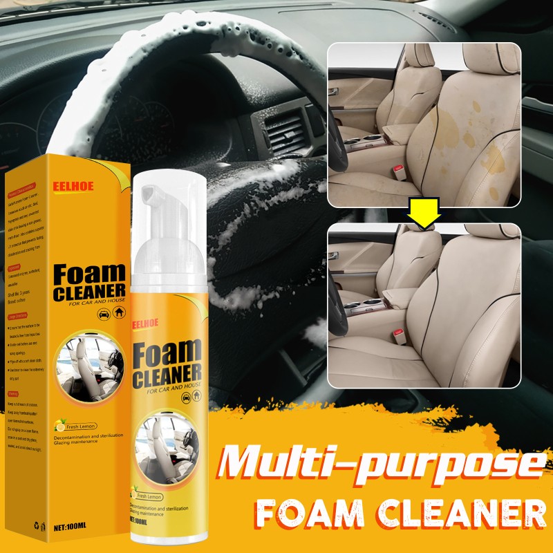 Car Interior Cleaner Supplier - Leather Seat Foam Cleaner Spray