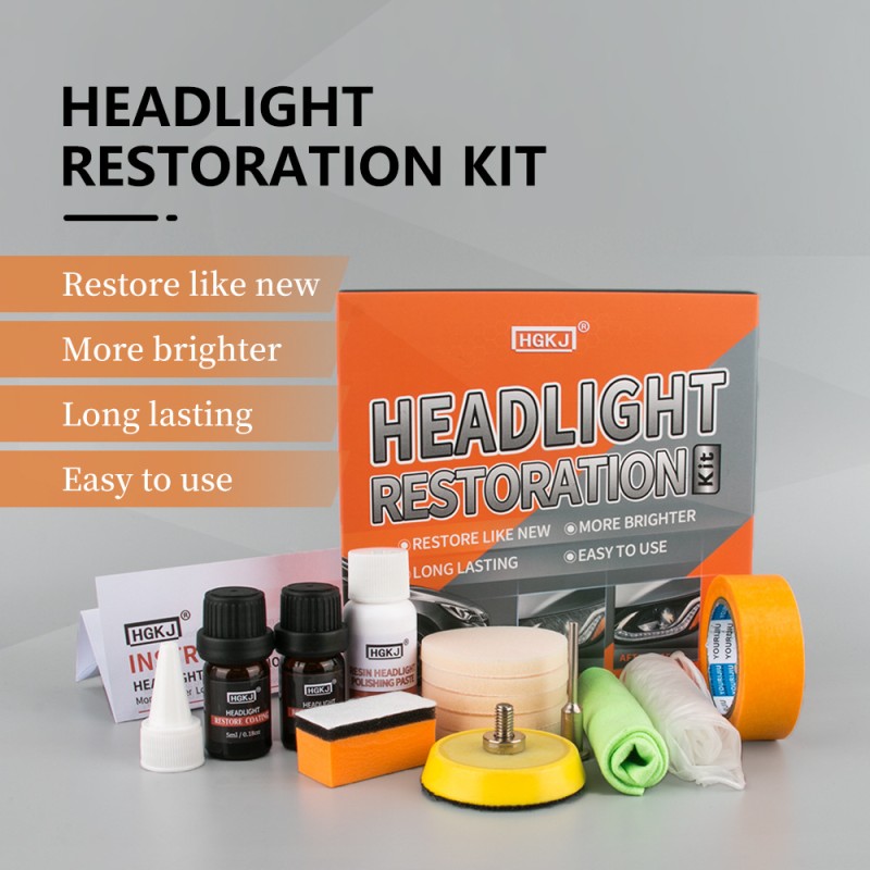 Headlight Kit Supplier - 5ml-30ml Taillight Restoration Set Sponge