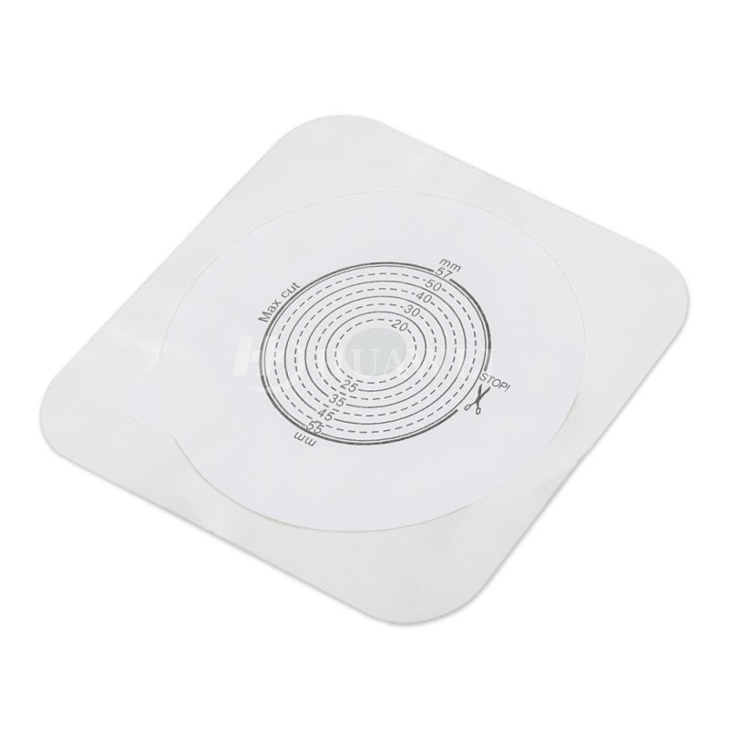 Skin Barrier Factory - OEM Flat Hydrocolloid Wafer Two Piece