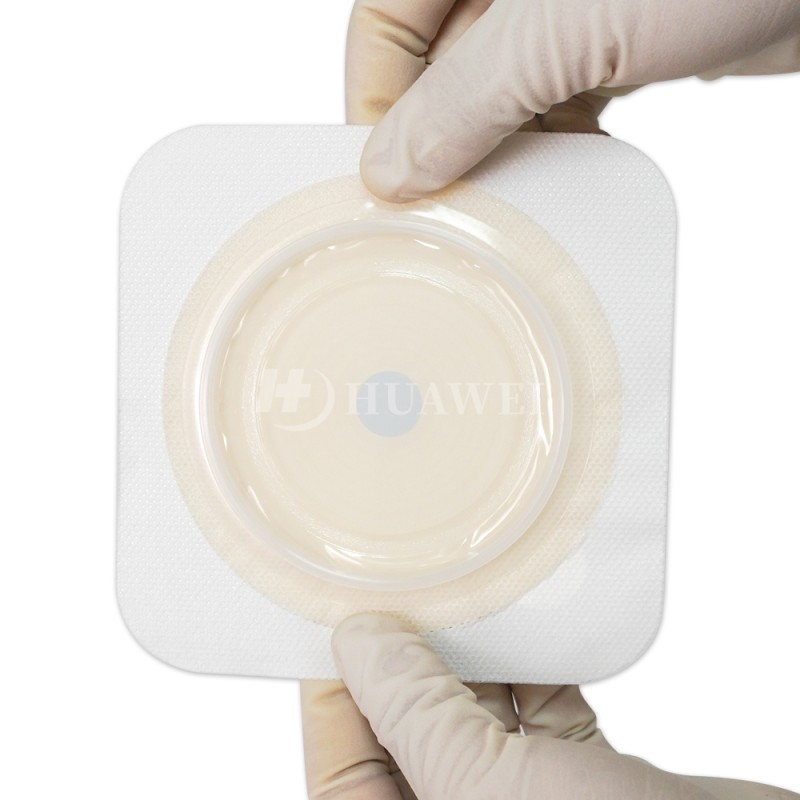 Skin Barrier Factory - OEM Flat Hydrocolloid Wafer Two Piece