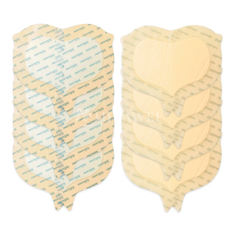 Sacrum Dressing Factory - Foam Bandages Silicone Border Waterproof