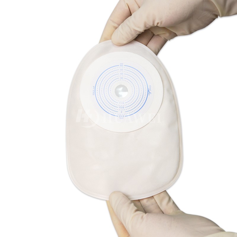 Ostomy Pouch Factory - OEM ODM One Piece Drainable Secure Clamp
