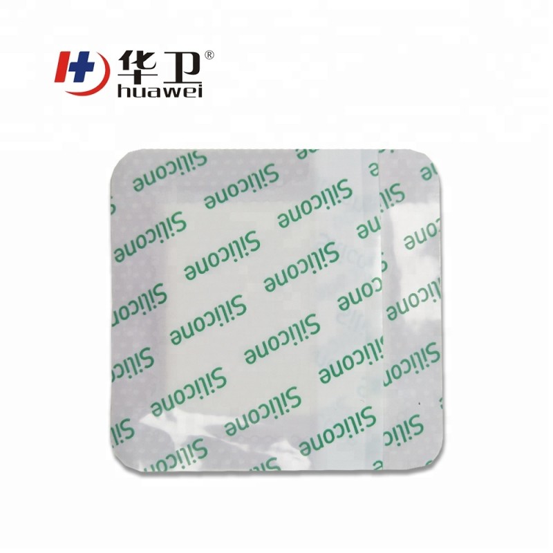 Silicone Foam Dressing Factory - 7.5x7.5cm Self Adherent Soft