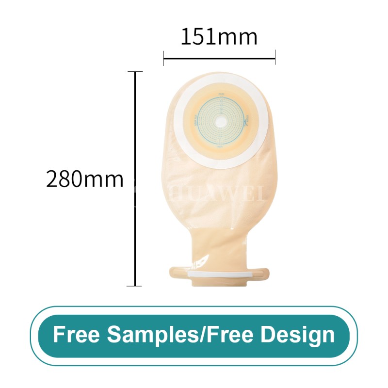 Ostomy Supplies Factory - 50mm One Piece Drainable Pouch