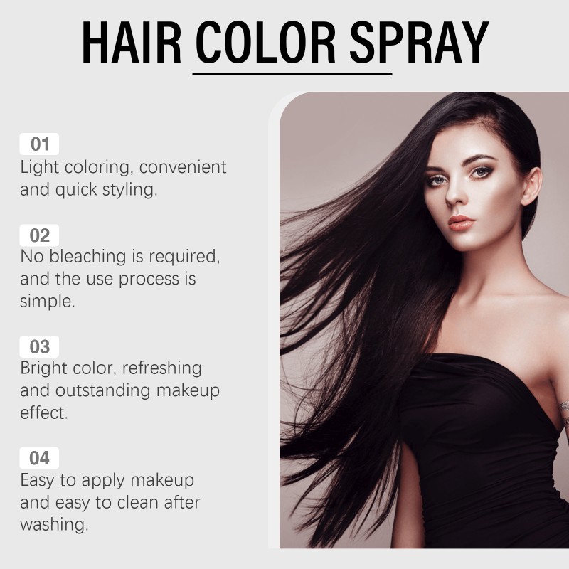 Hair Coloring Spray Factory - Precise Coverage Even Color
