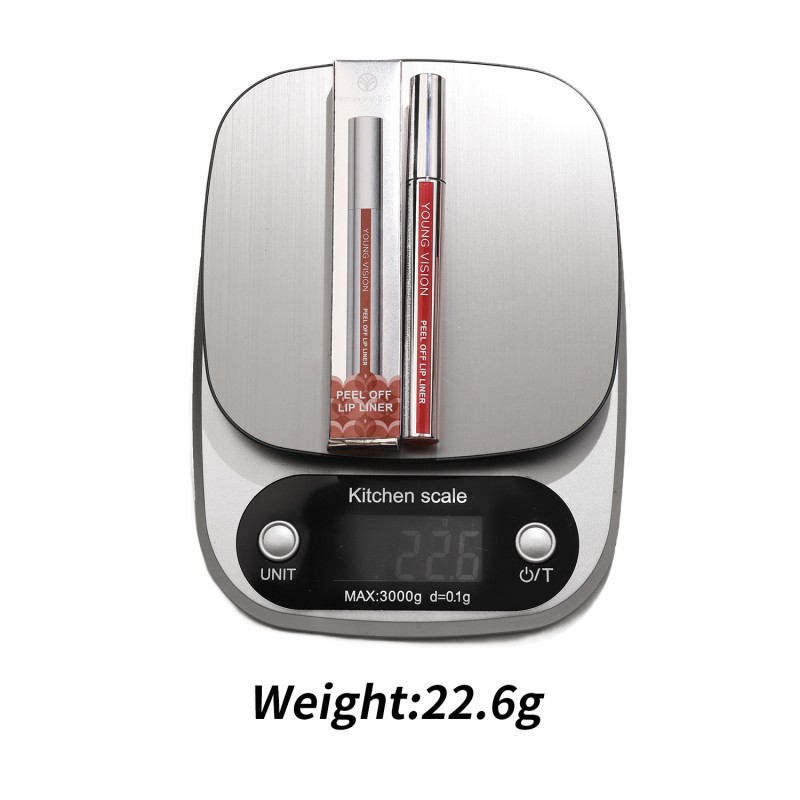 Mineral Lip Liner Supplier - 3 Colors Peel-Off Makeup Pencil