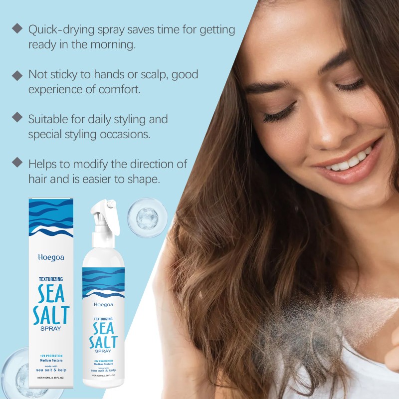 Sea Salt Spray Manufacturer - Curly Straight Hair Texturizing
