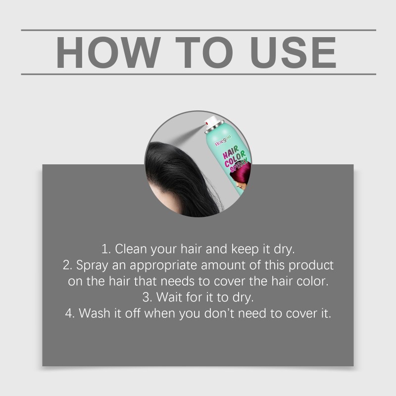 Hair Styling Spray Supplier - Light Coloring Quick Styling