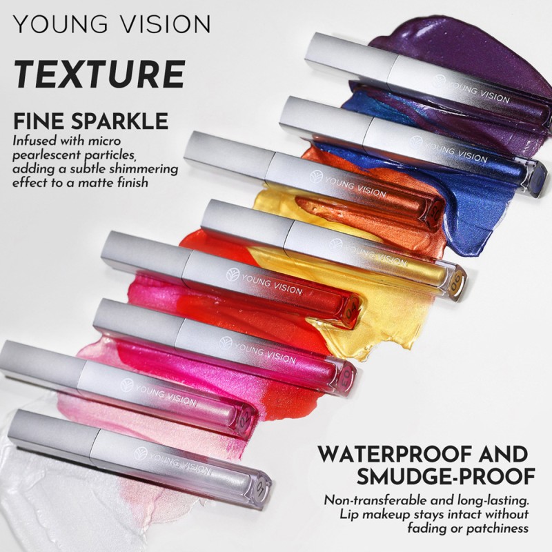 Shimmer Lip Gloss Supplier - Non-sticky Liquid Eyeshadow