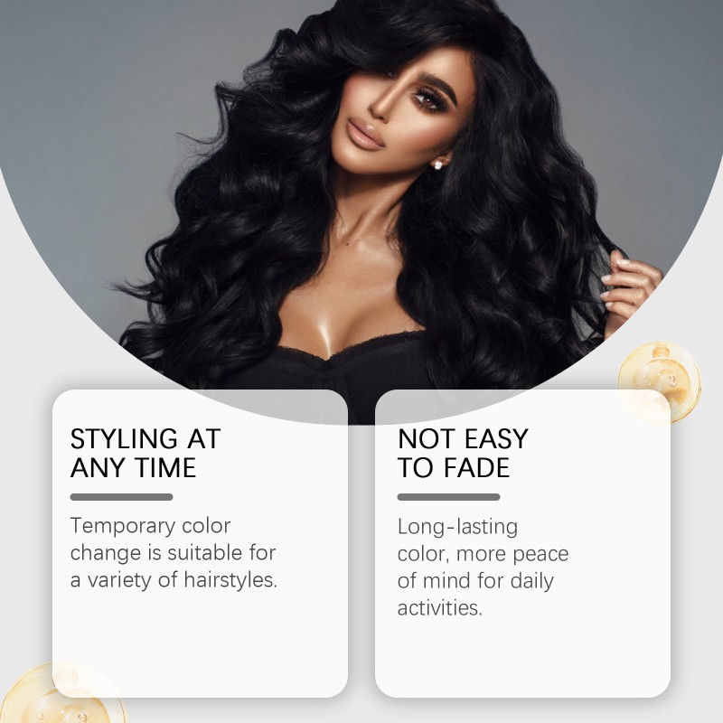 Hair Care Spray Factory - Black Color Temporary Styling