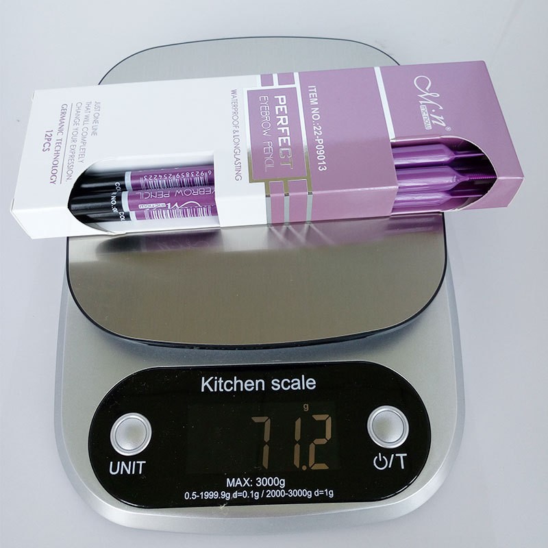 Eyebrow Pencil Manufacturer - Waterproof Dual Ended Comb