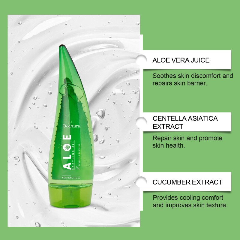 Aloe Vera Gel Factory - Organic Skin Barrier Repair