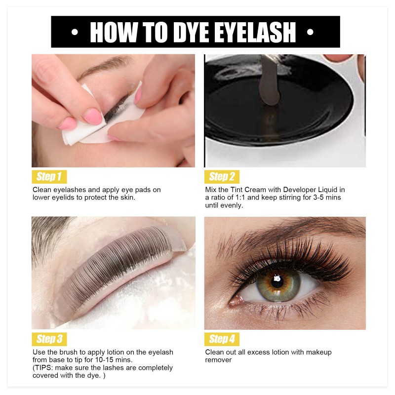 Dye Kit Manufacturer - 2 in 1 Eyelash Eyebrow