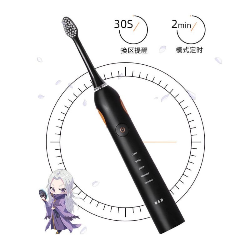 Electric Toothbrush Manufacturer - 5 Speed USB Charging Sonic