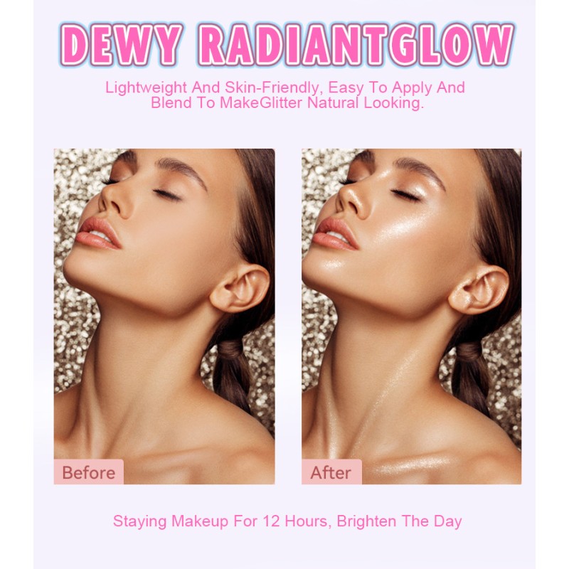 Highlighter Stick Manufacturer - Waterproof Shimmer 6 Colors