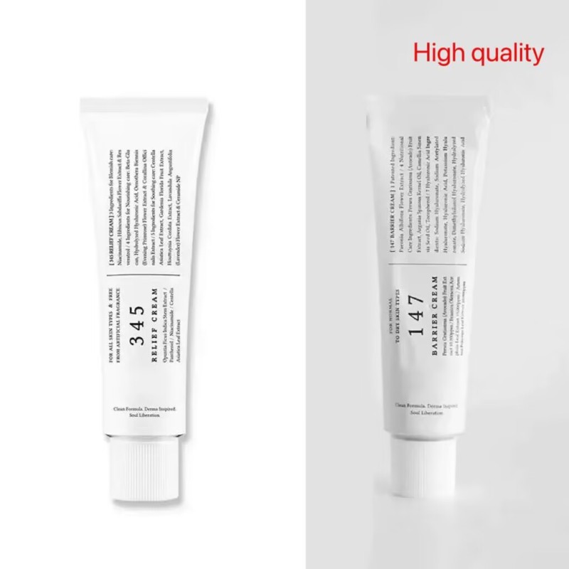 Face Cream Manufacturer - OEM Vitamin E Aluminum Tube 345 Lotion