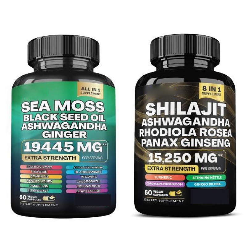 Shilajit Capsule Factory - OEM Vegan Natural Himalayas All in 1