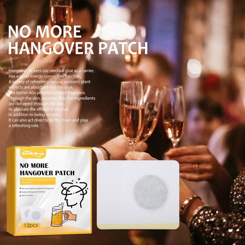 Hangover Patch Factory - OEM Private Label South Moon Alcohol Effects