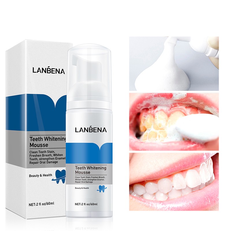 Teeth Whitening Mousse Manufacturer - LANBENA Stains Removal Foam Clean