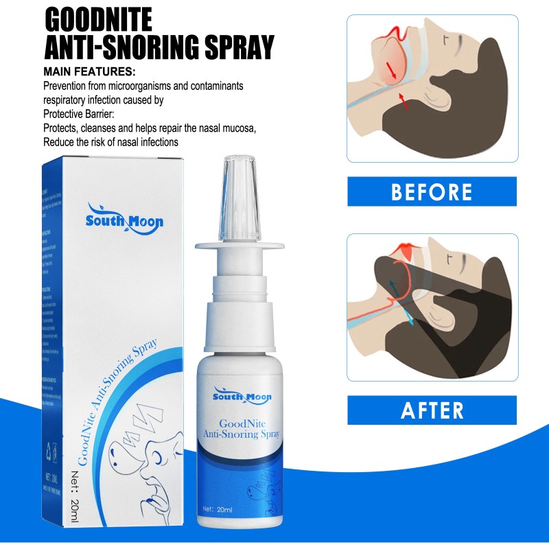 Anti Snoring Spray Manufacturer - South Moon Nasal Congestion Sleep Improve