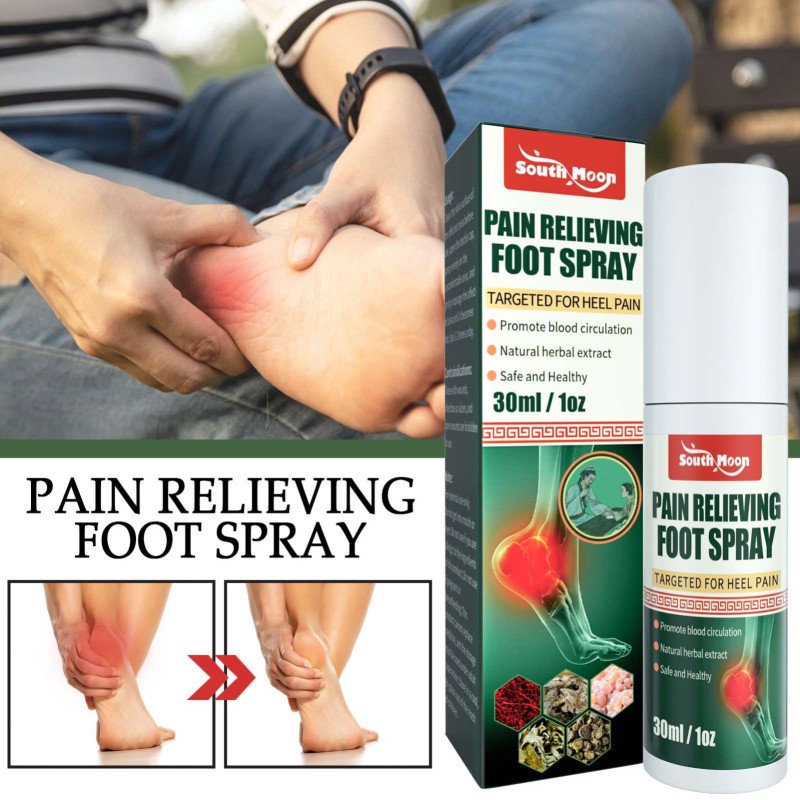 Foot Pain Spray Manufacturer - South Moon Heel Joint Massage Tendon Relief