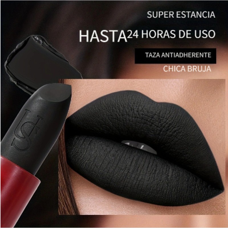 Matte Lipstick Factory - China Hot Sale Black Waterproof Long Lasting