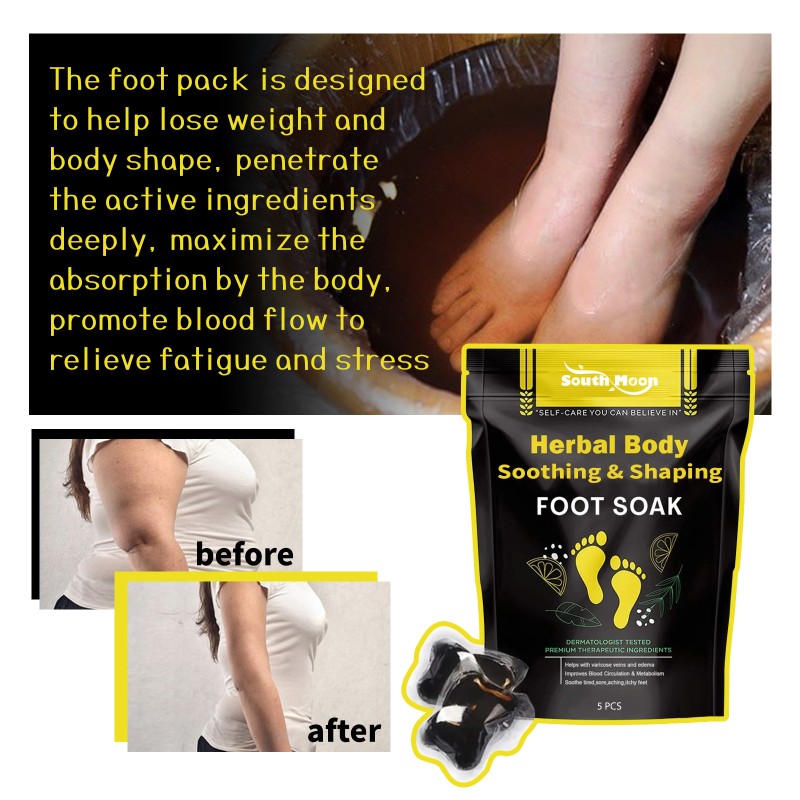 Foot Soak Manufacturer - South Moon Herbal Slimming Detox Fatigue Relief