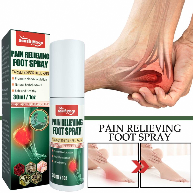 Foot Pain Spray Manufacturer - South Moon Heel Joint Massage Tendon Relief