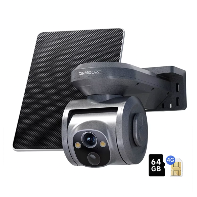 Solar PTZ Camera Factory - 8MP Wifi Optical Zoom Auto Tracking