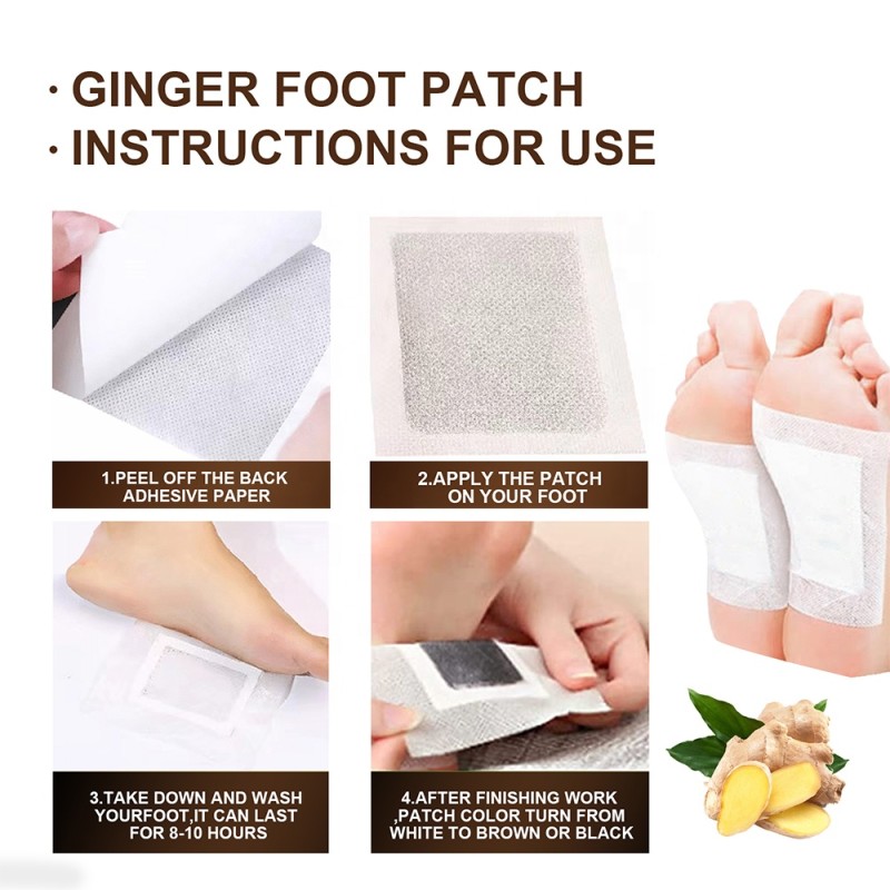 Herbal Detox Foot Patches Factory - Natural Cleansing Stress Relief