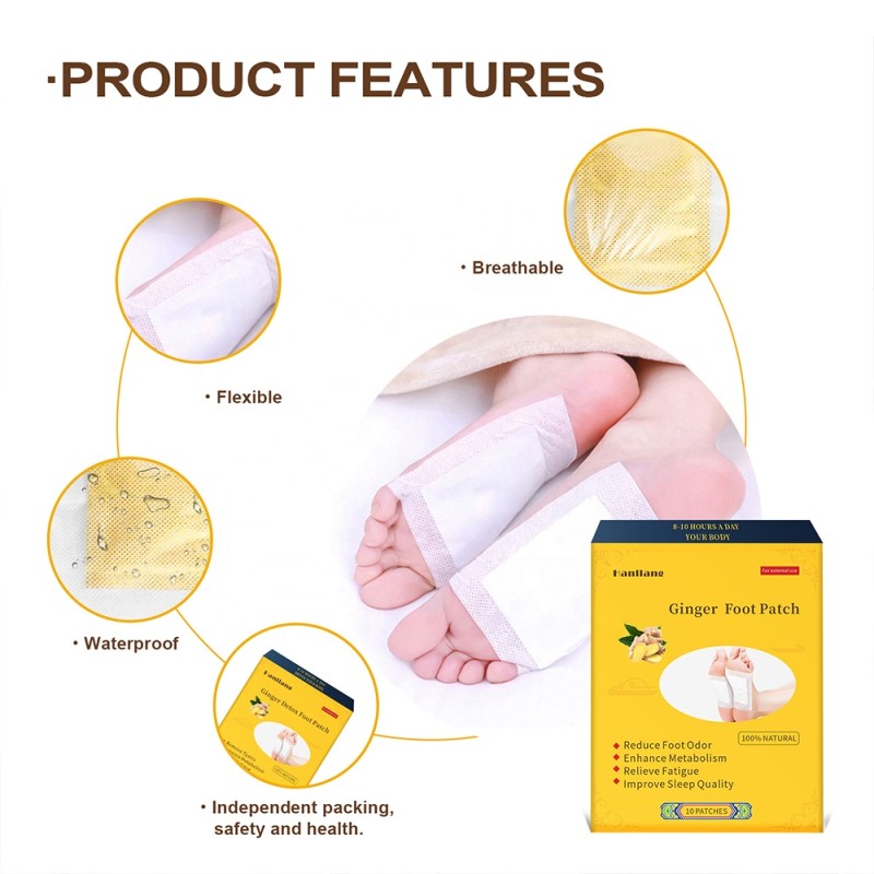 Herbal Detox Foot Patches Factory - Natural Cleansing Stress Relief
