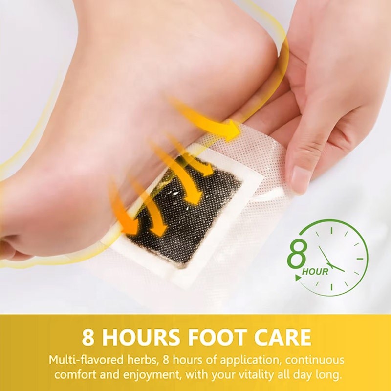 Detox Foot Patch Supplier - Ginger Wormwood Fatigue Relief Odor Control