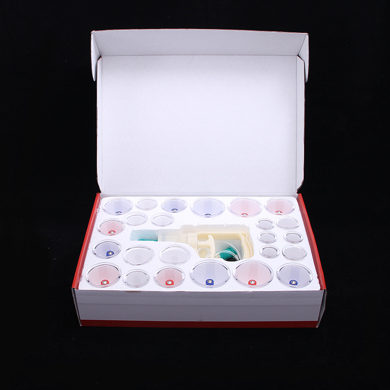 Vacuum Cupping Set Manufacturer - 24-Piece Thickened Household Device