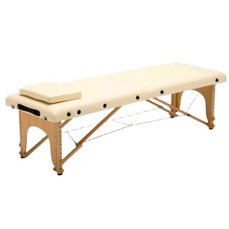 Hospital Massage Bed Manufacturer - Folding Portable Blue Moxibustion