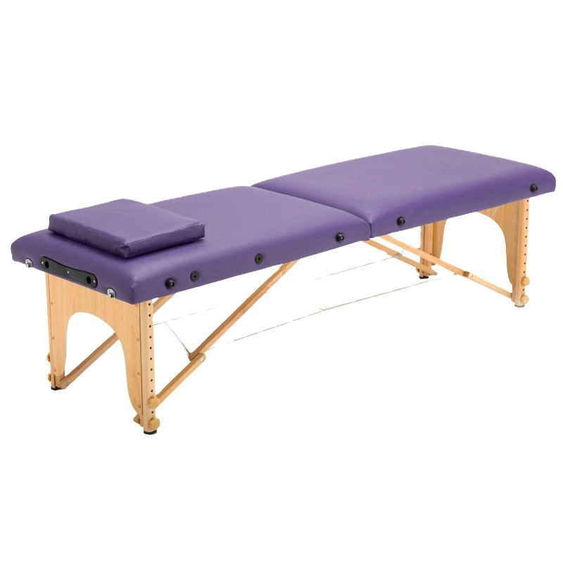 Hospital Massage Bed Manufacturer - Folding Portable Blue Moxibustion