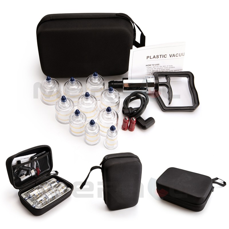 Vacuum Cupping Cup Factory - Air Extraction Thickened Cup Set