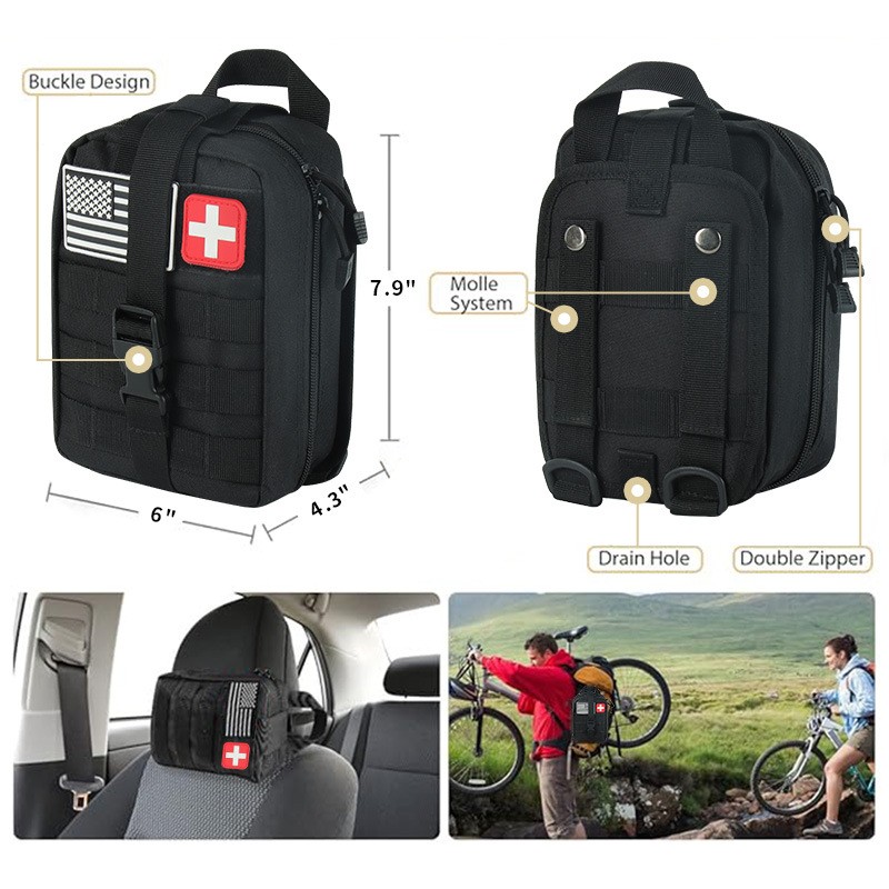 First Aid Kit Factory - Tactical Survival Camping Manual 2-Year