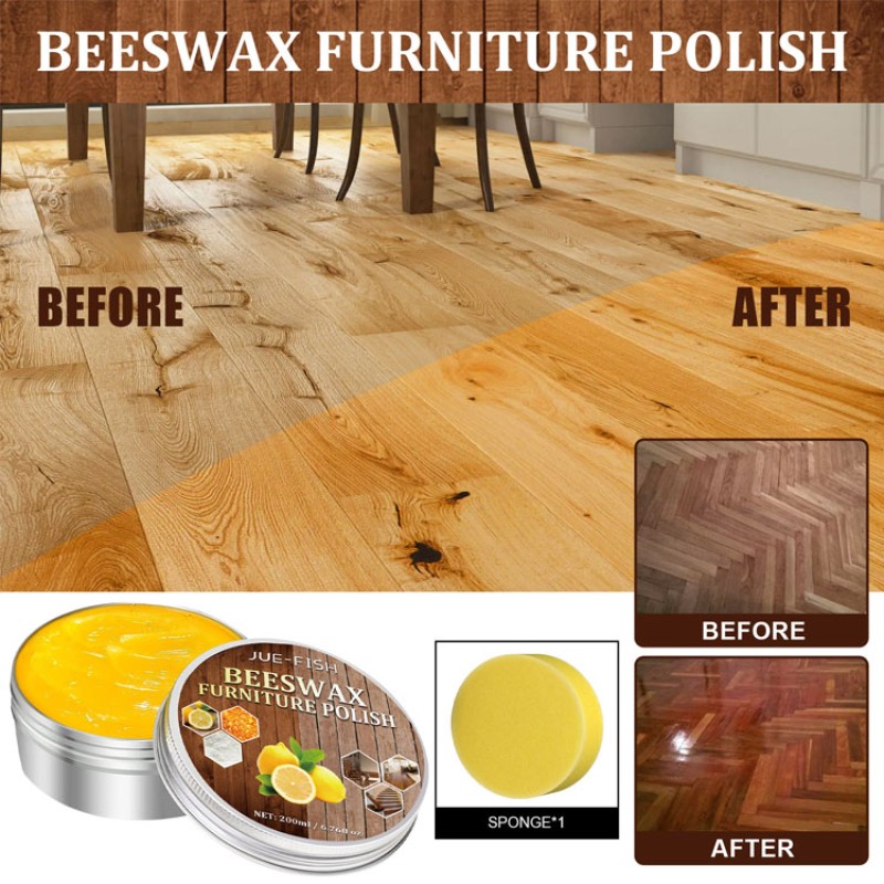 Beeswax Polish Manufacturer - Wholesale Furniture Care Sponge Free