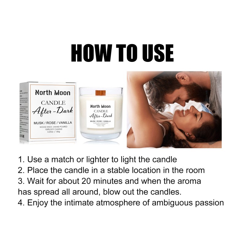 Scented Candles Manufacturer - North Moon Wholesale Mild Decorative