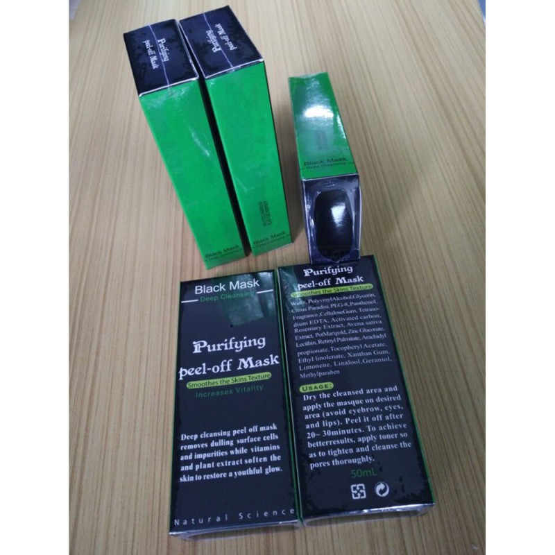 Black Face Mask Factory - 2018 Deep Cleansing Peel off Blackhead