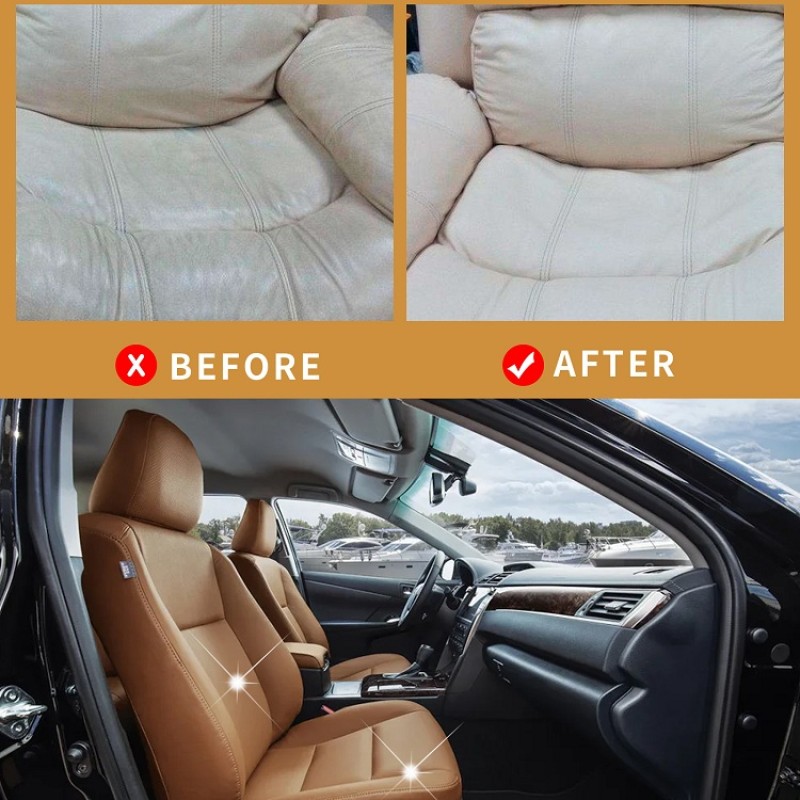 Car Leather Cleaner Factory - Professional Dust Removal Foam Spray