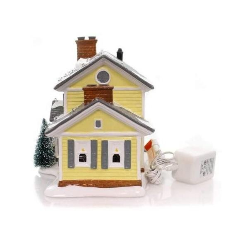 Christmas Village Factory - Best Selling Resin House LED Decor