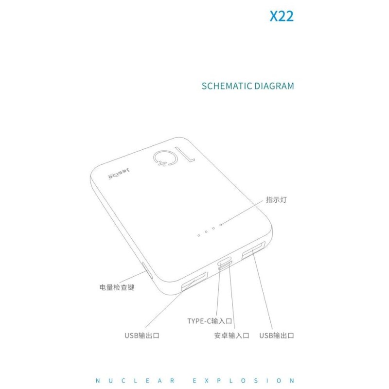 Power Bank Manufacturer - Two-Way Fast Charging Type C Compatible